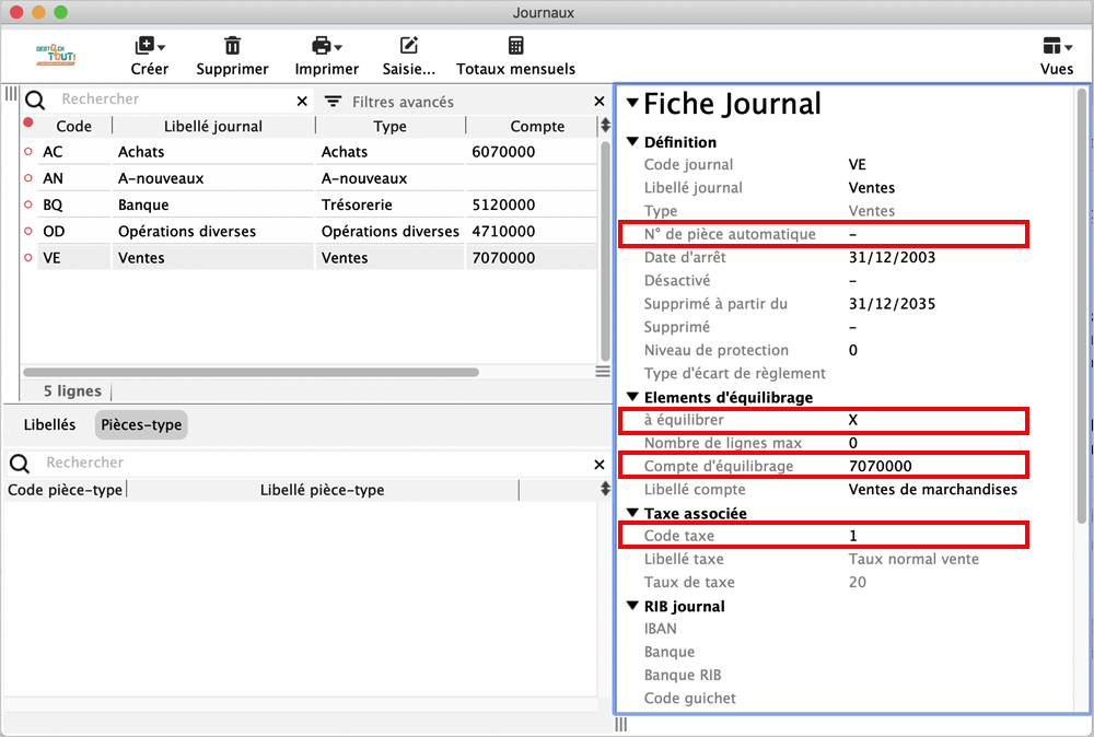 logiciel de saisie